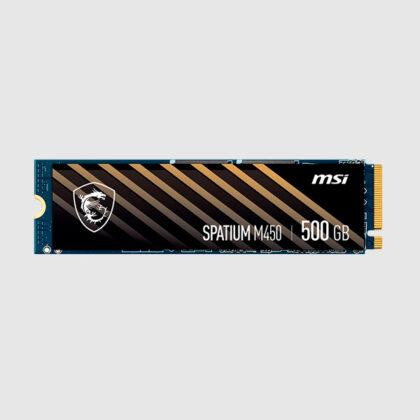 "SSD M.2 MSI SPATIUM M450 500GB NVMe PCIe 4.0 - Disco sólido de alta velocidad para gaming y trabajo"